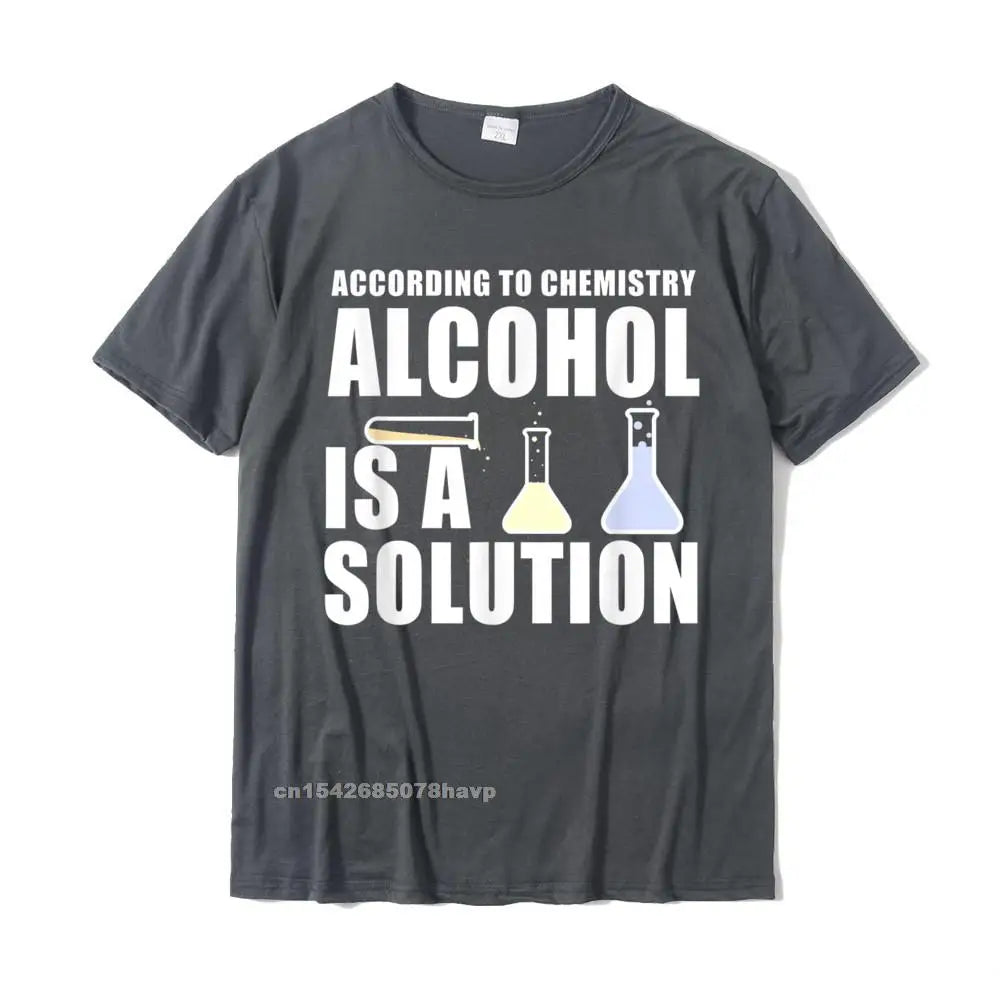 The "Solution" Chemistry Tee – Premium Cotton Science Humor T-Shirt