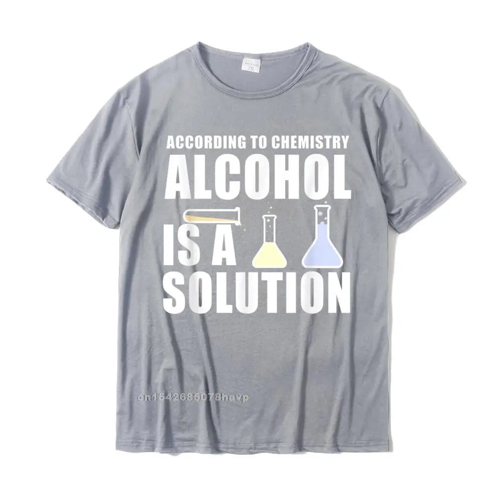 The "Solution" Chemistry Tee – Premium Cotton Science Humor T-Shirt