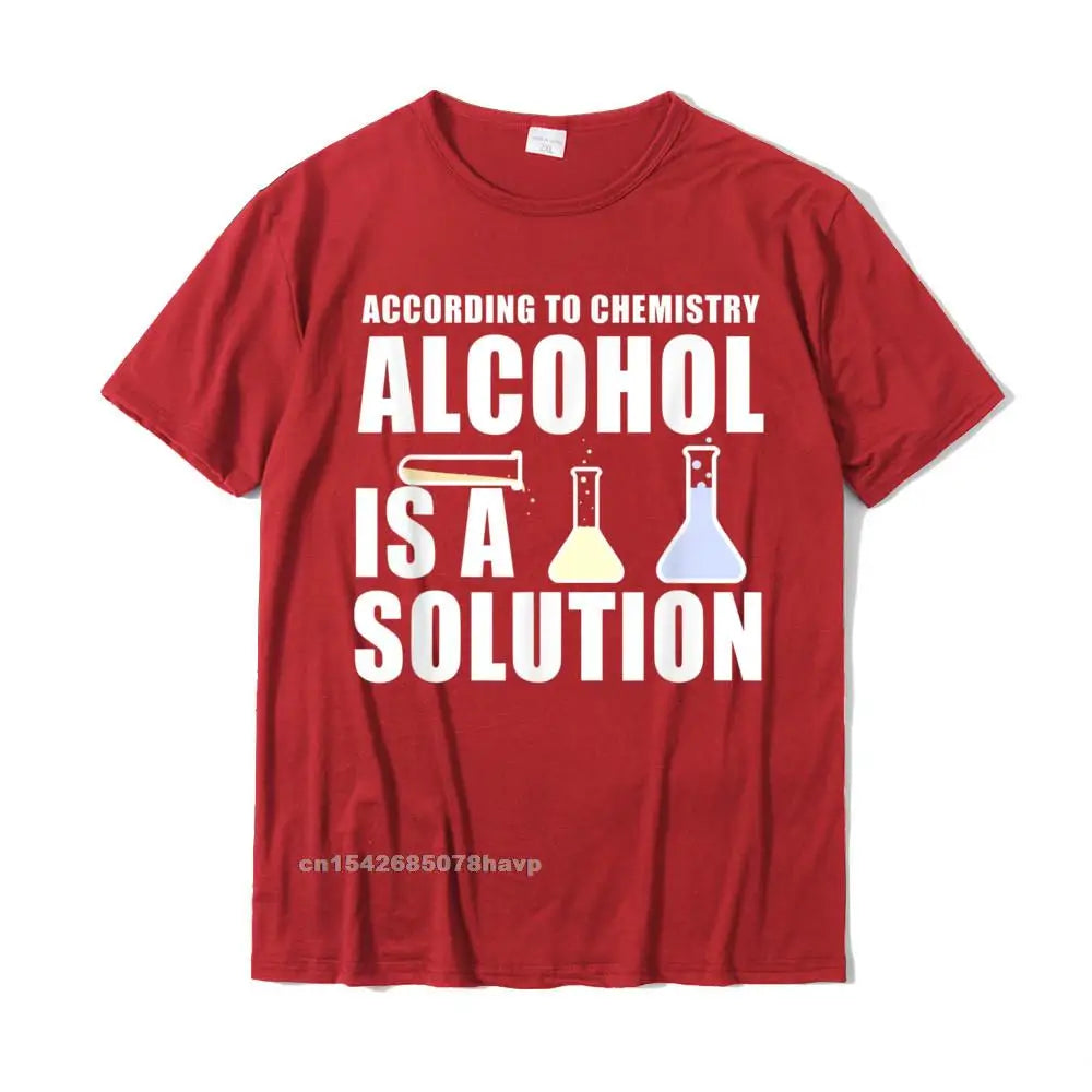 The "Solution" Chemistry Tee – Premium Cotton Science Humor T-Shirt