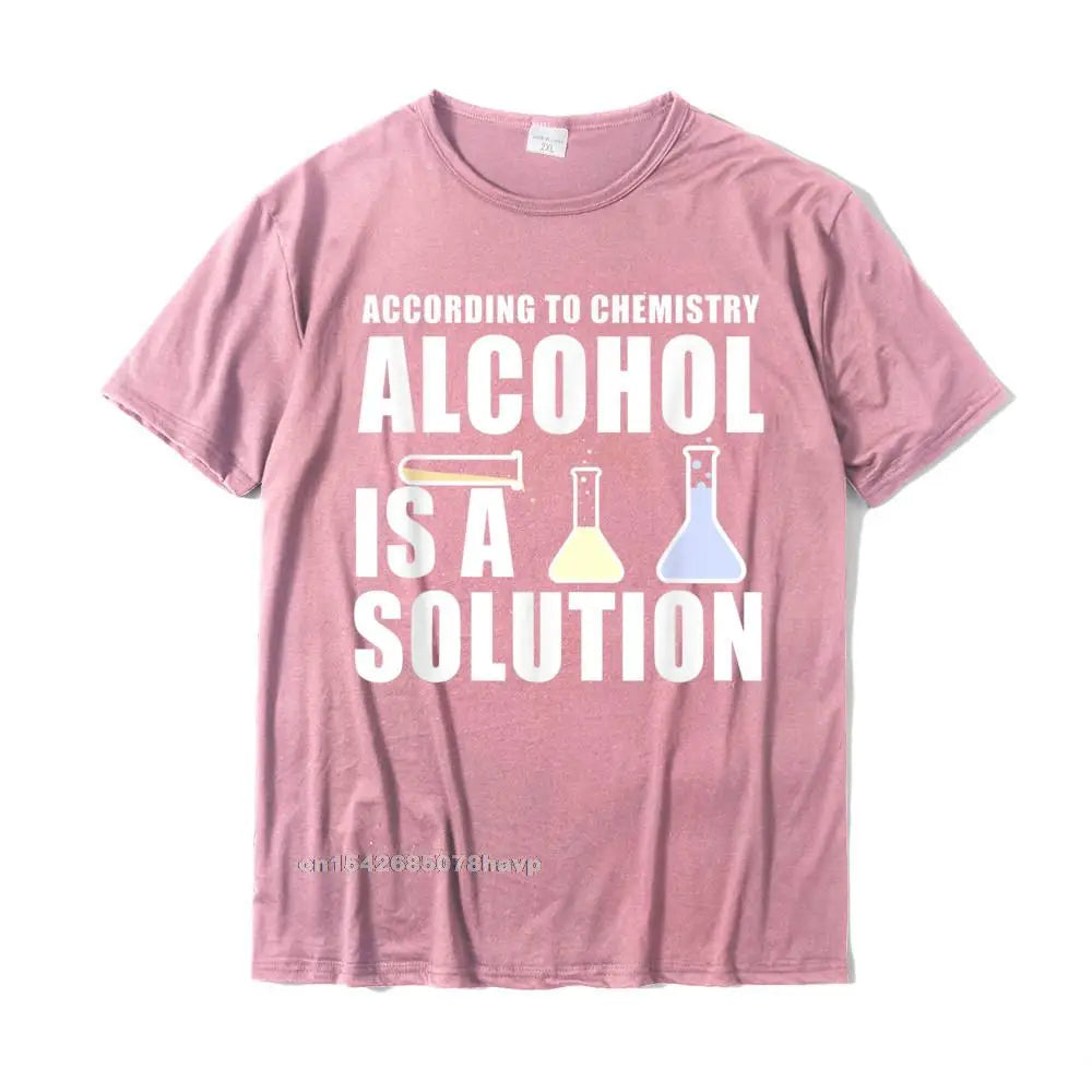 The "Solution" Chemistry Tee – Premium Cotton Science Humor T-Shirt