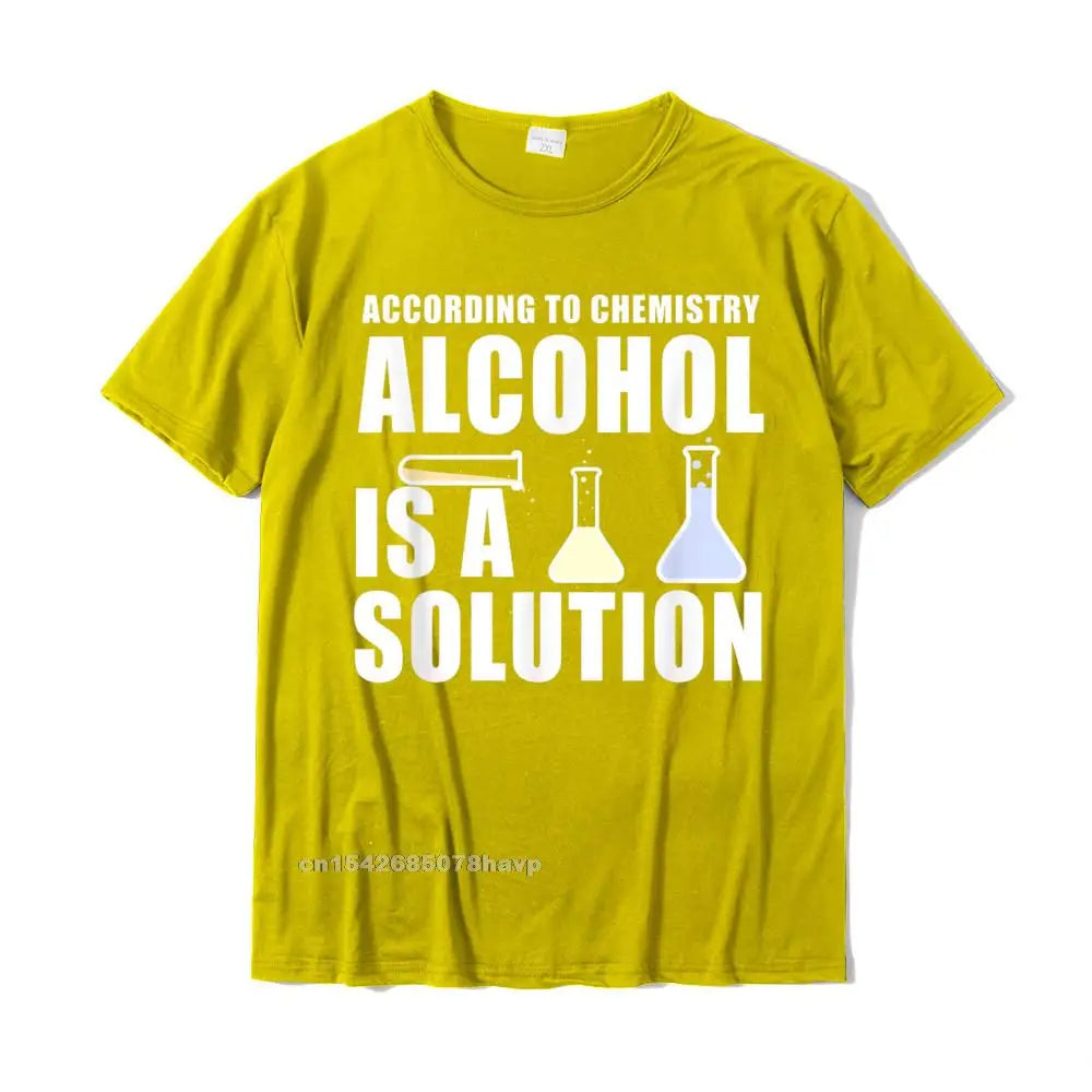 The "Solution" Chemistry Tee – Premium Cotton Science Humor T-Shirt