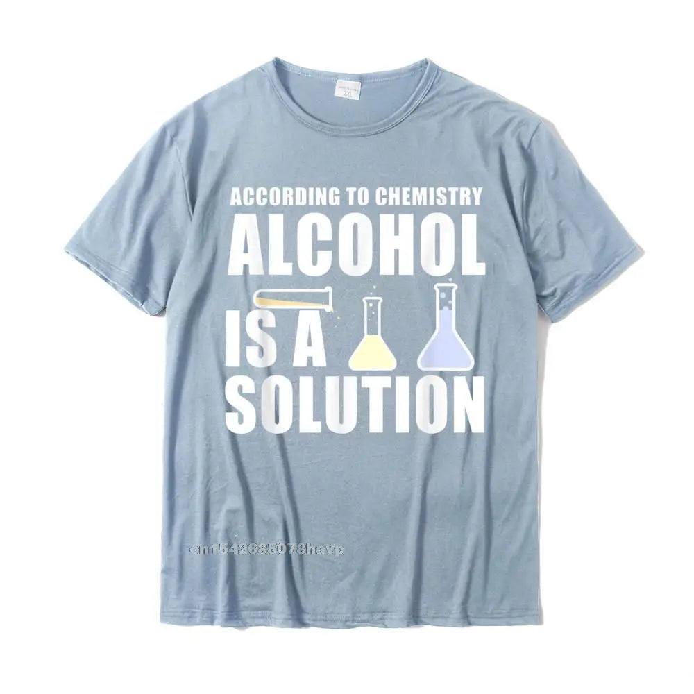The "Solution" Chemistry Tee – Premium Cotton Science Humor T-Shirt