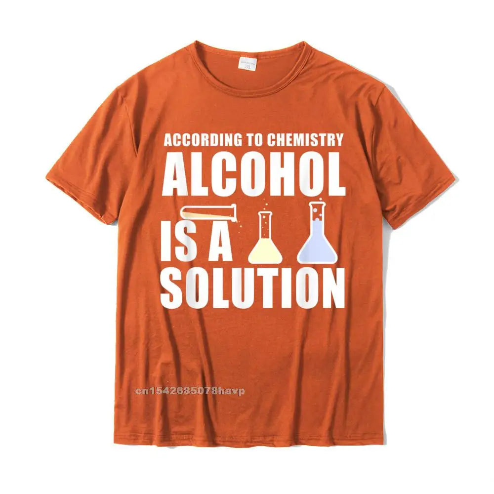 The "Solution" Chemistry Tee – Premium Cotton Science Humor T-Shirt