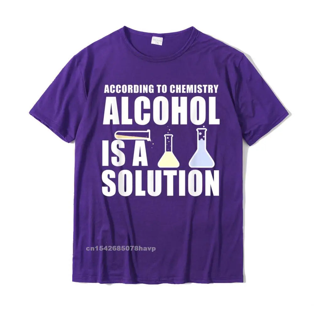 The "Solution" Chemistry Tee – Premium Cotton Science Humor T-Shirt
