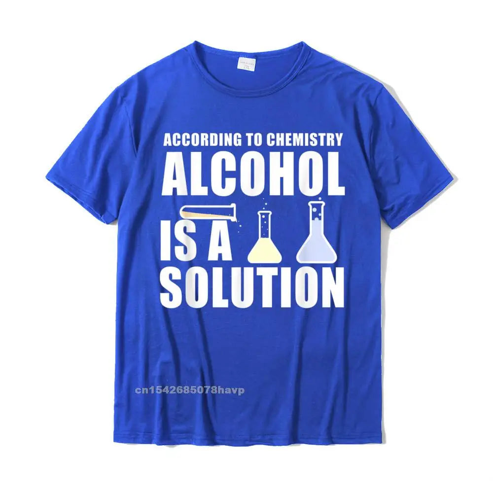 The "Solution" Chemistry Tee – Premium Cotton Science Humor T-Shirt