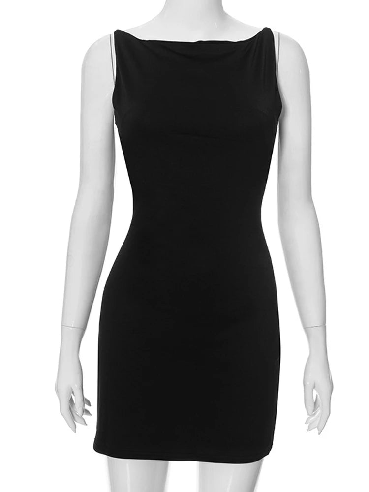 Aura Ribbed Vest Mini Dress