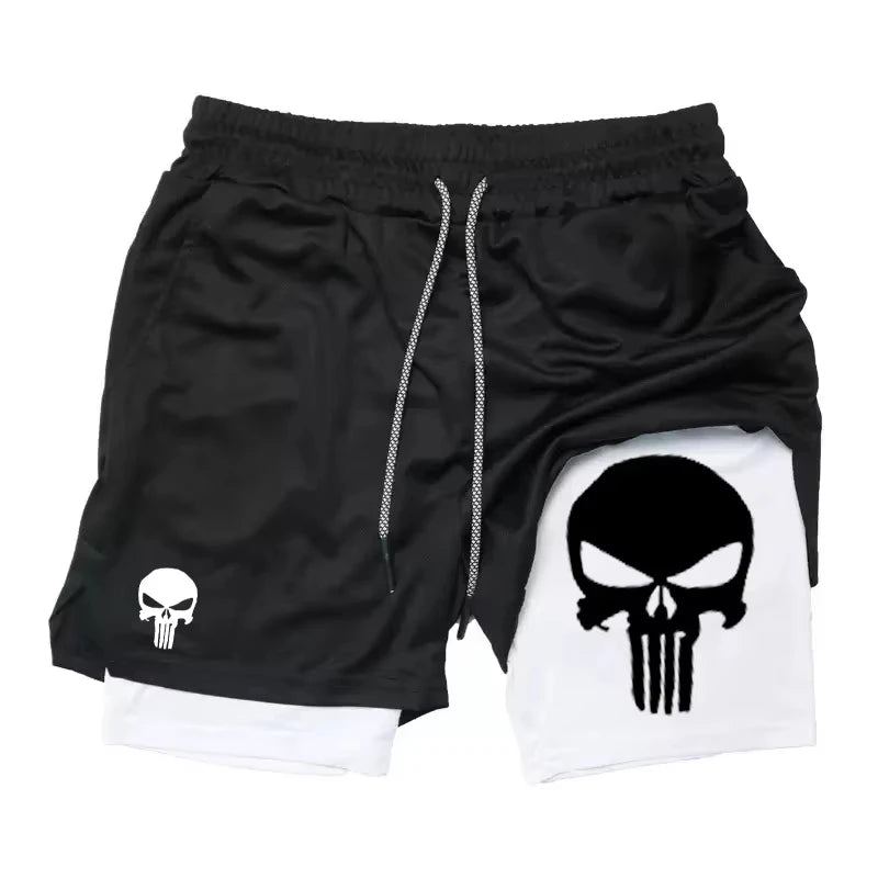 Men's 2-in-1 Performance Compression Training Shorts