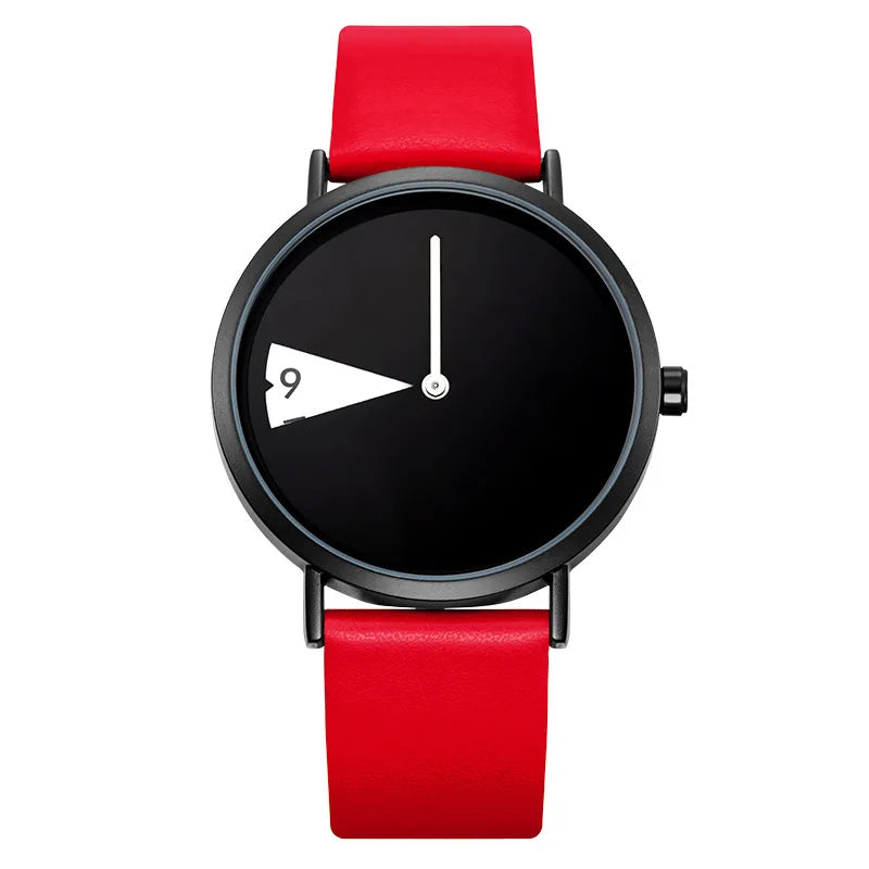 Minimalist Creative Rotating Dial Quartz Watch