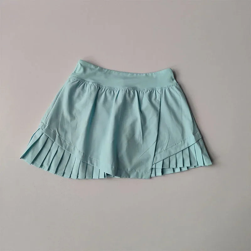 Ace High-Waisted Tennis Skirt – Quick-Dry Pleated Athletic Skort