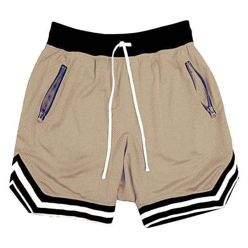 The "AeroGrid" Mesh Performance Shorts – Quick-Dry Breathable Gym & Basketball Shorts