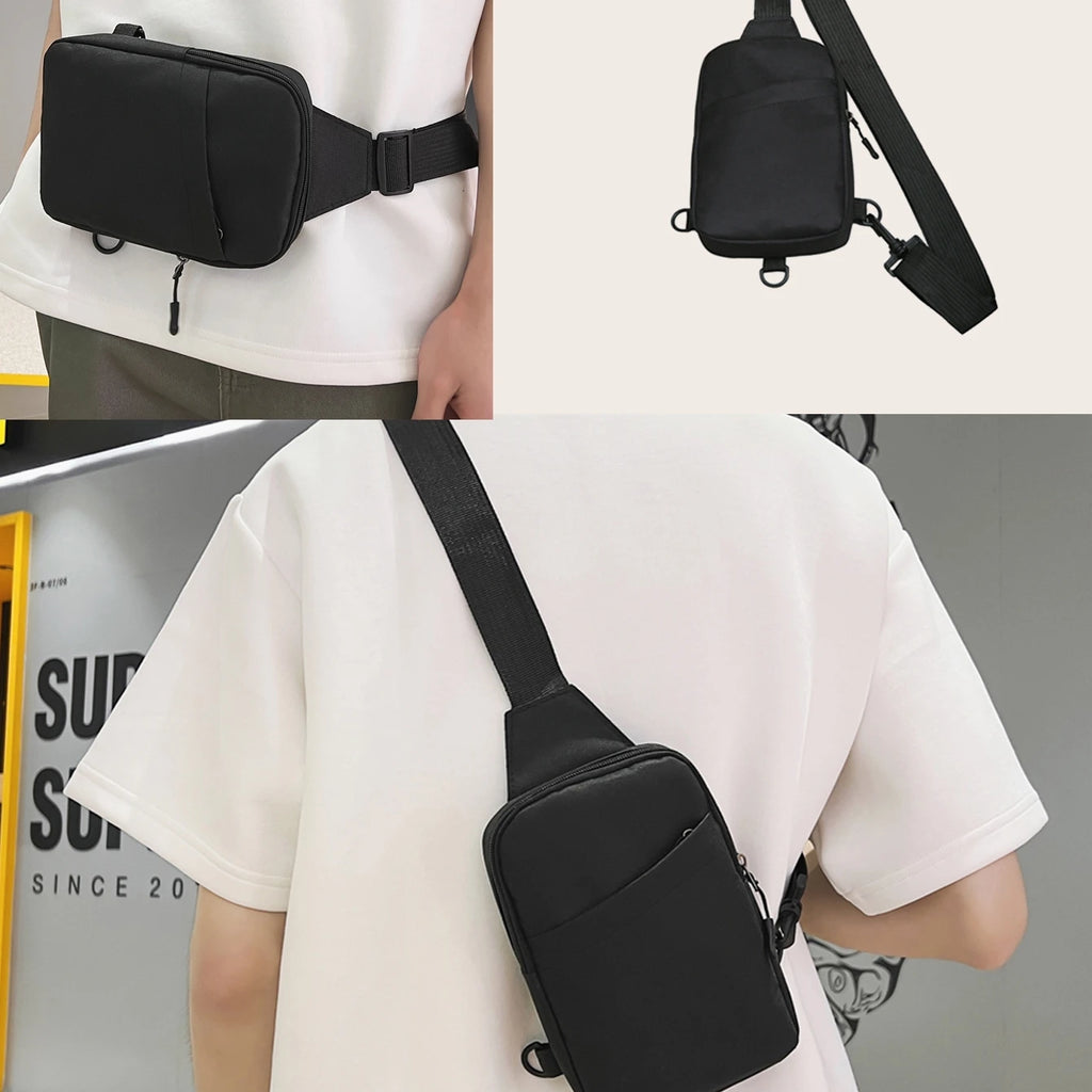 Minimalist Mini Crossbody Sling Bag & Convertible Waist Pack