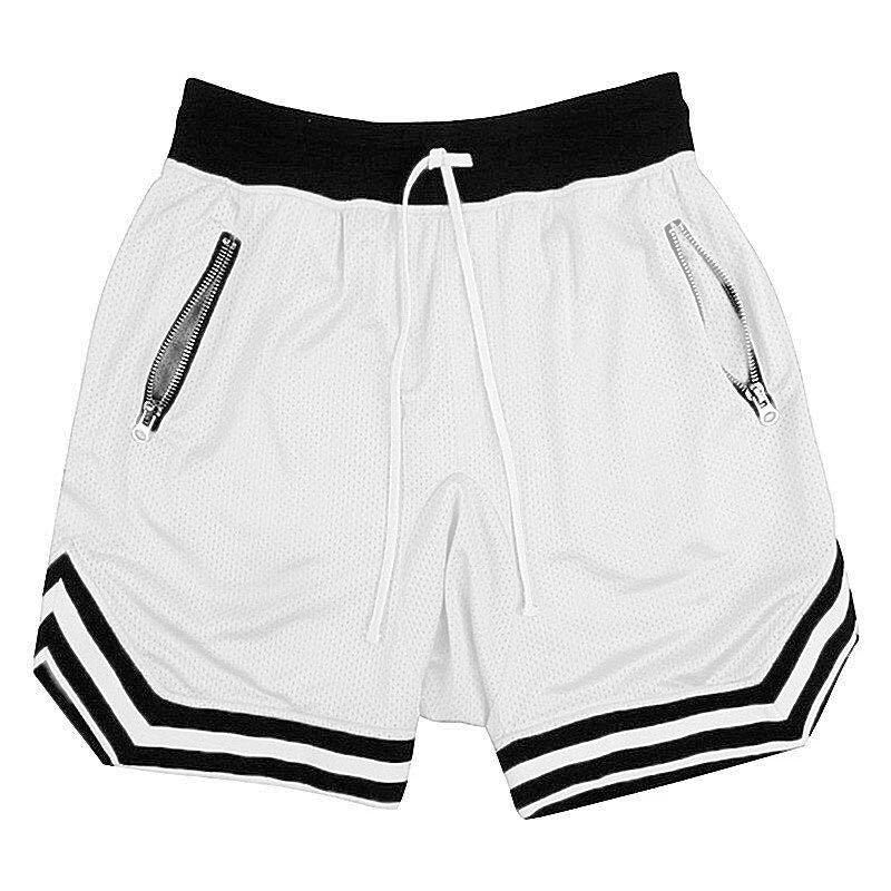 The "AeroGrid" Mesh Performance Shorts – Quick-Dry Breathable Gym & Basketball Shorts