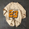 The "L.A. Essence" Breathable Tee – Summer Los Angeles Alphabet Printed Shirt