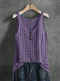 Milano Elegant Knitted Vest – Lightweight Summer Tank Top
