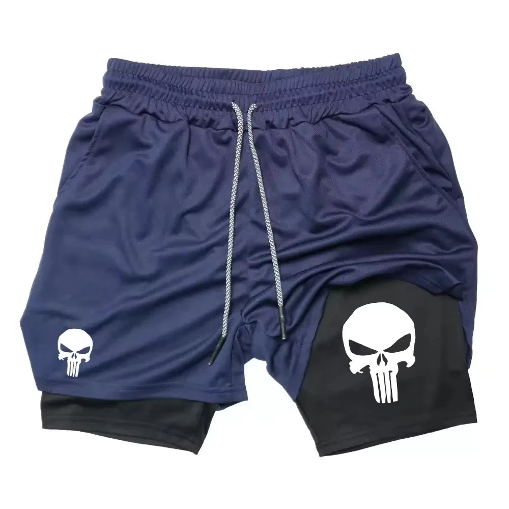 Men's 2-in-1 Performance Compression Training Shorts