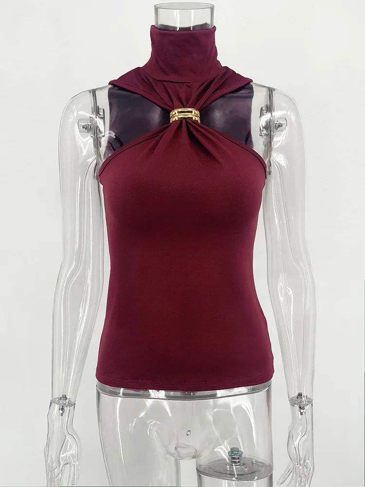 Bella Off-Shoulder Y2K Knit Crop Top