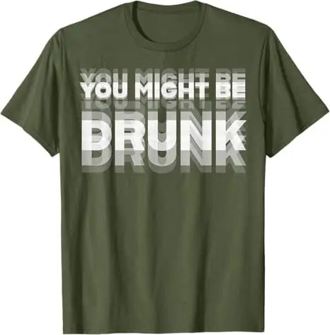 The "AeroGlow Drunk Logic" Graphic Tee – Funny Drinking Humor Summer Top