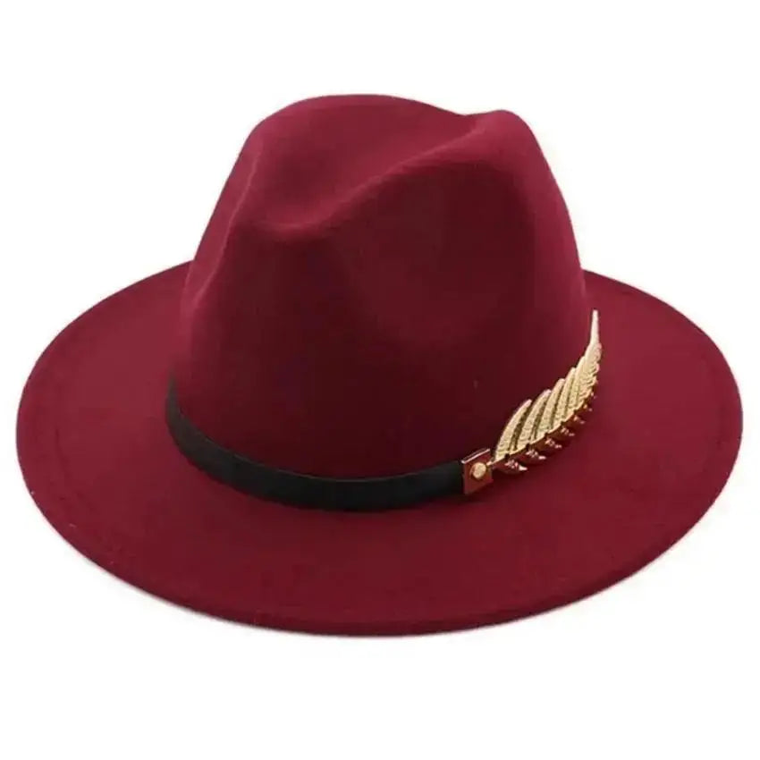 The "London" Vintage Top Hat – Wide-Brim Elegant British Jazz Fedora