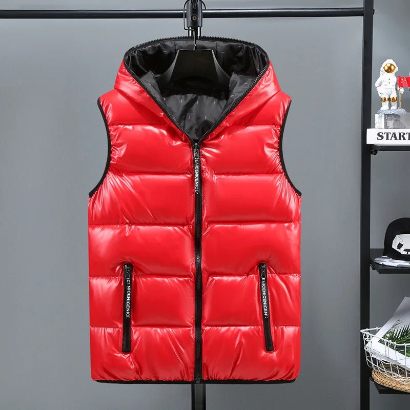 Casual Puffer Vest - Warm Winter Gilets