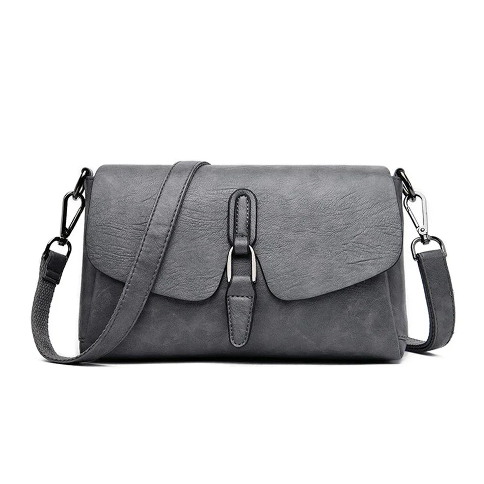 Premium Leather Crossbody - Classic Designer Style