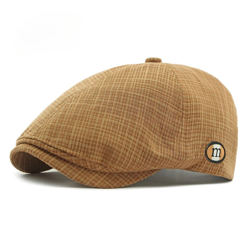 The "Birmingham" Retro Beret – Unisex British Style Casual Cap