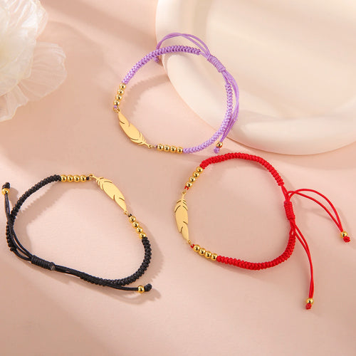 AeroFeather Adjustable Rope Bracelet