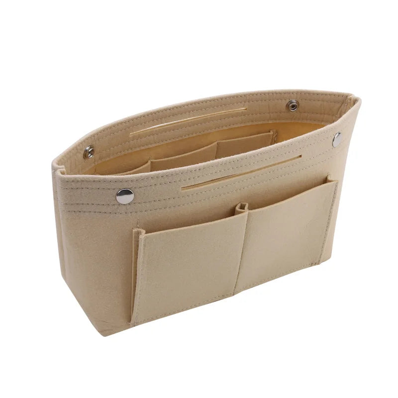 Multifunctional Inner Bag Organizer for Tote Handbags – Portable Cosmetic & Travel Storage