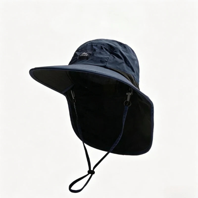 AeroShield Explorer Hat – Quick-Dry Sun Protection Bucket Hat with Neck Flap