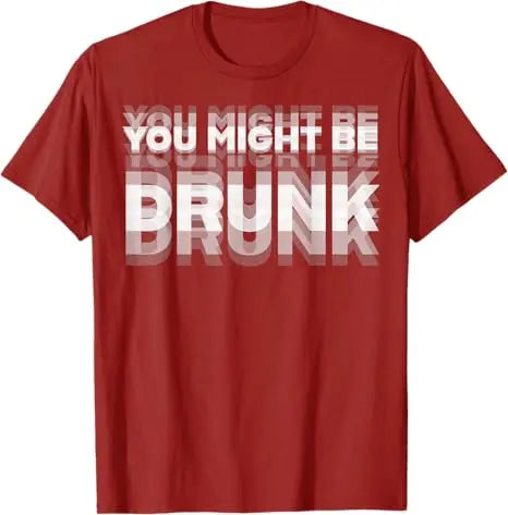 The "AeroGlow Drunk Logic" Graphic Tee – Funny Drinking Humor Summer Top