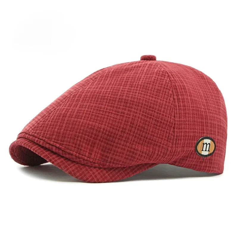 The "Birmingham" Retro Beret – Unisex British Style Casual Cap