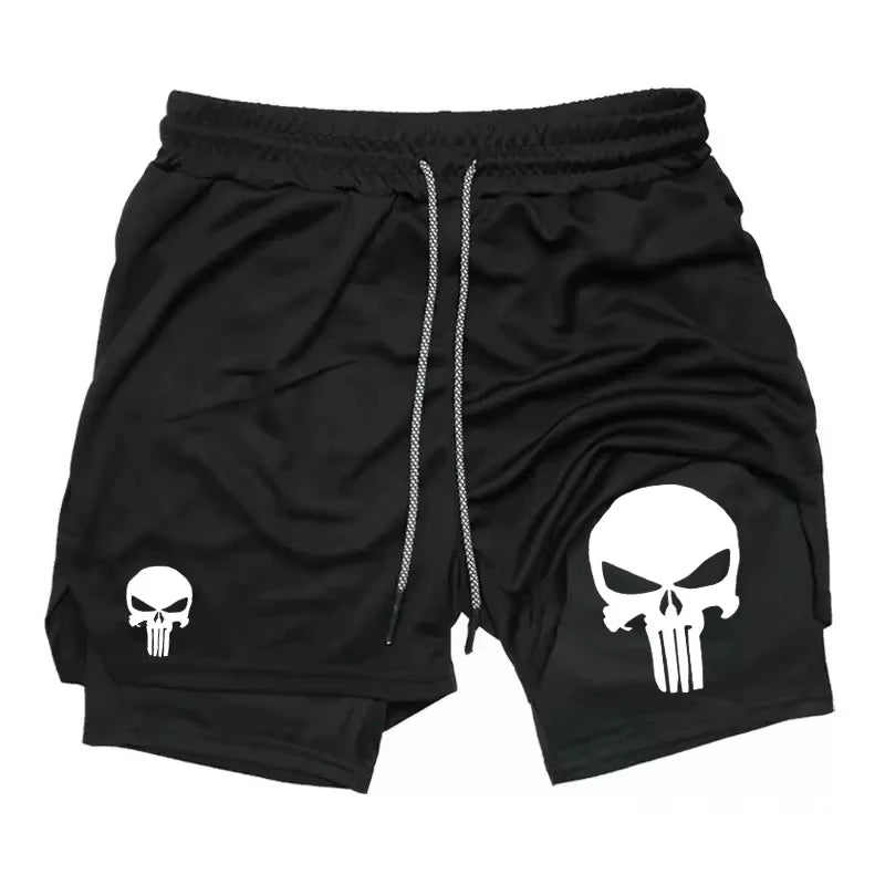 Men's 2-in-1 Performance Compression Training Shorts