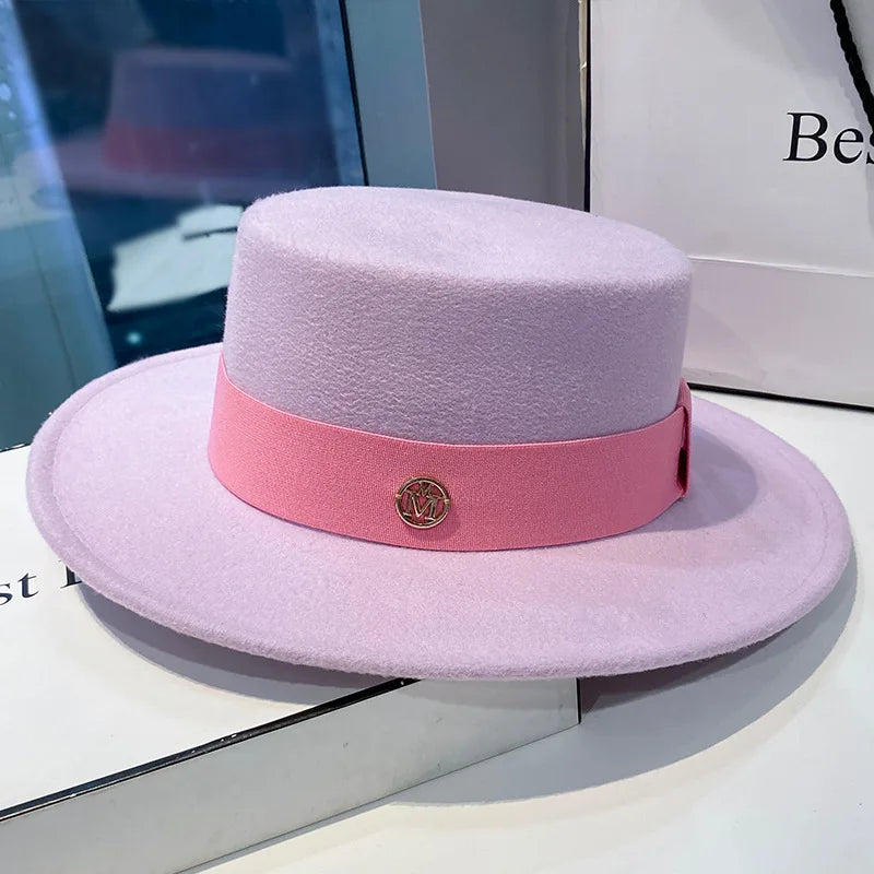 The "Manhattan" Premium Fedora – Elegant Jazz Style Felt Hat