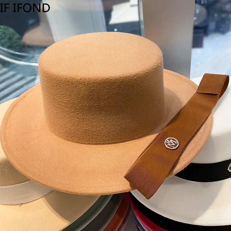The "Manhattan" Premium Fedora – Elegant Jazz Style Felt Hat