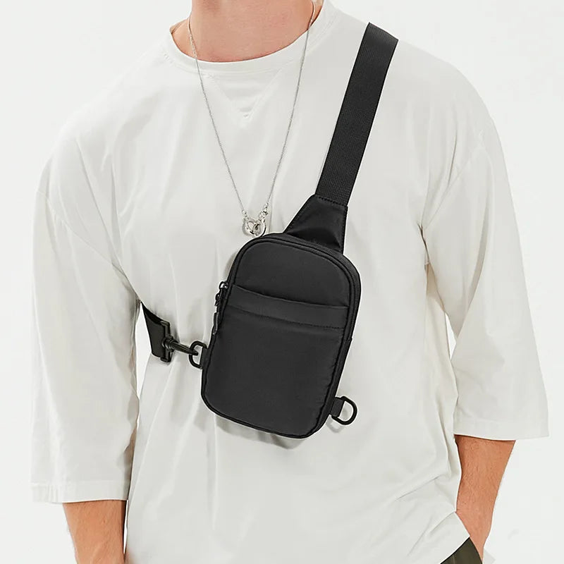 Minimalist Mini Crossbody Sling Bag & Convertible Waist Pack