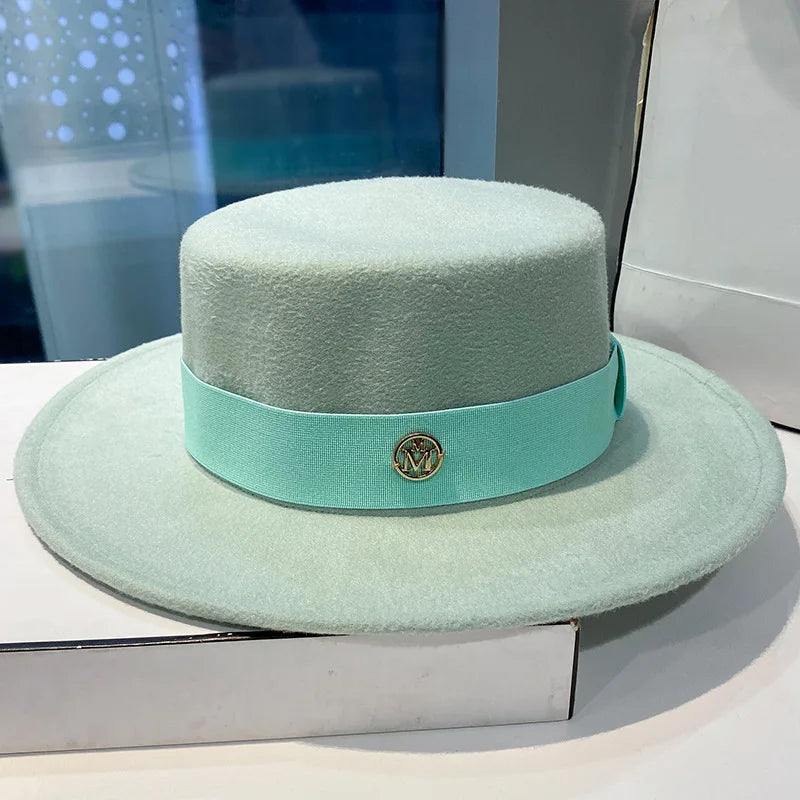 The "Manhattan" Premium Fedora – Elegant Jazz Style Felt Hat