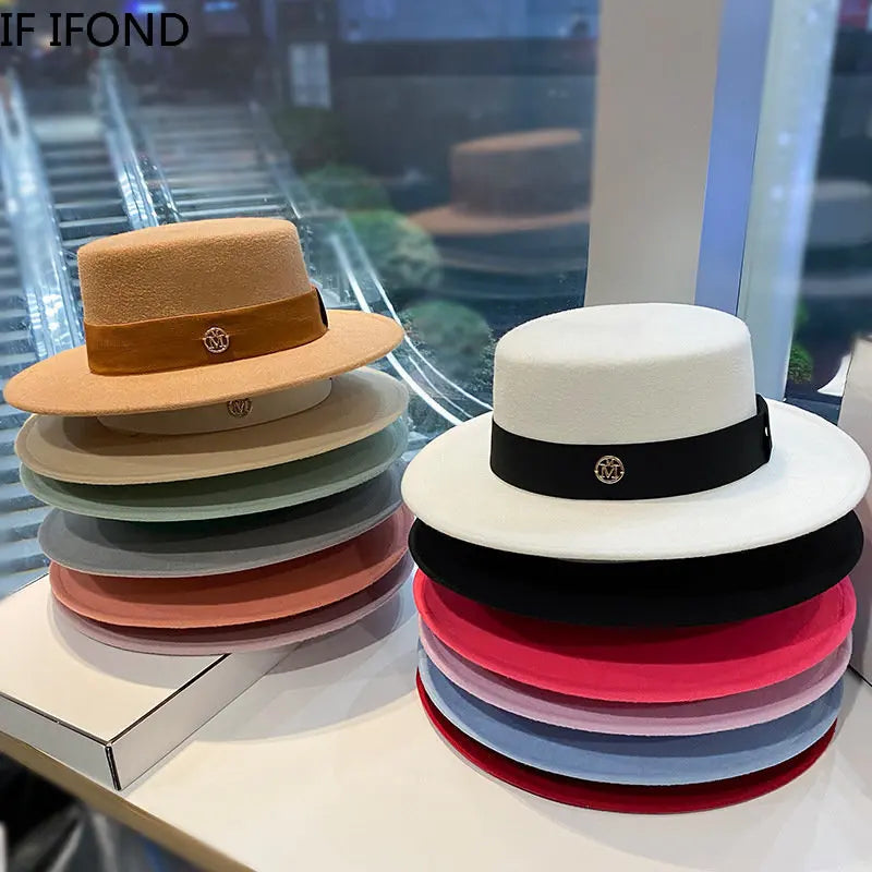 The "Manhattan" Premium Fedora – Elegant Jazz Style Felt Hat