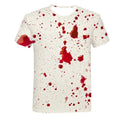 The "Carnage" 3D Graphic Oversized Tee – Horror Blood Palm Harajuku Streetwear