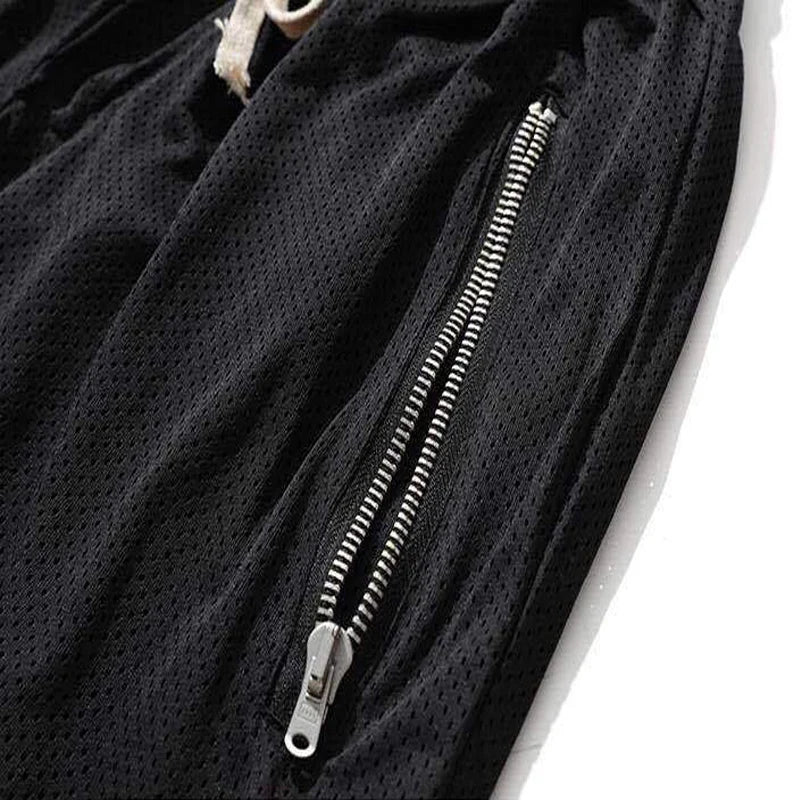 The "AeroGrid" Mesh Performance Shorts – Quick-Dry Breathable Gym & Basketball Shorts