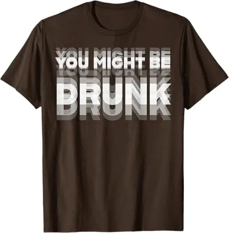The "AeroGlow Drunk Logic" Graphic Tee – Funny Drinking Humor Summer Top