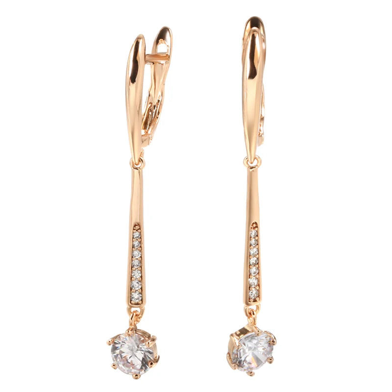 Seraphina Elegant Round Cluster Drop Earrings