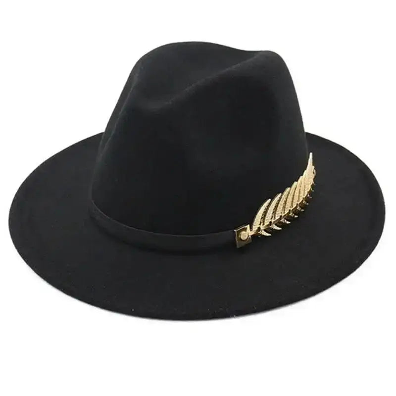 The "London" Vintage Top Hat – Wide-Brim Elegant British Jazz Fedora