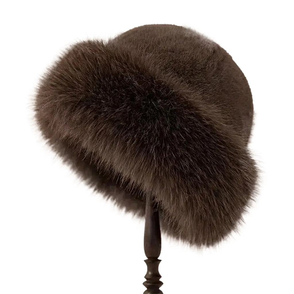 The "Siberia" Luxe Furry Hat – Warm Korean Style Winter Headwear