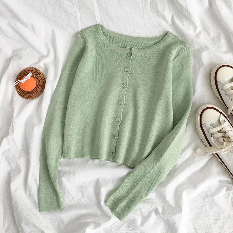 Sienna Lightweight Long-Sleeve Knit Cardigan