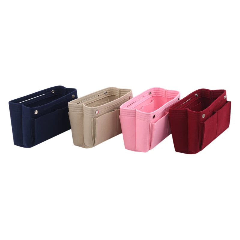 Multifunctional Inner Bag Organizer for Tote Handbags – Portable Cosmetic & Travel Storage
