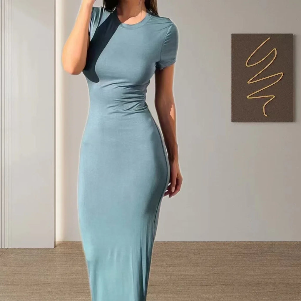 Elegant Sleeveless Bodycon Maxi Dress