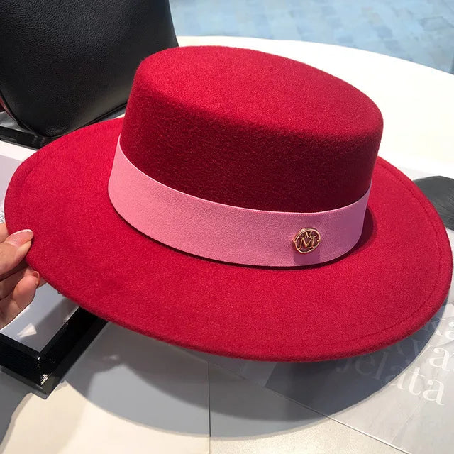 The "Manhattan" Premium Fedora – Elegant Jazz Style Felt Hat