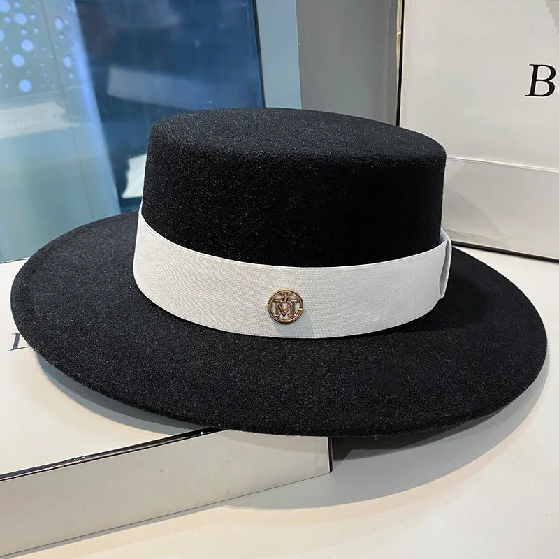 The "Manhattan" Premium Fedora – Elegant Jazz Style Felt Hat