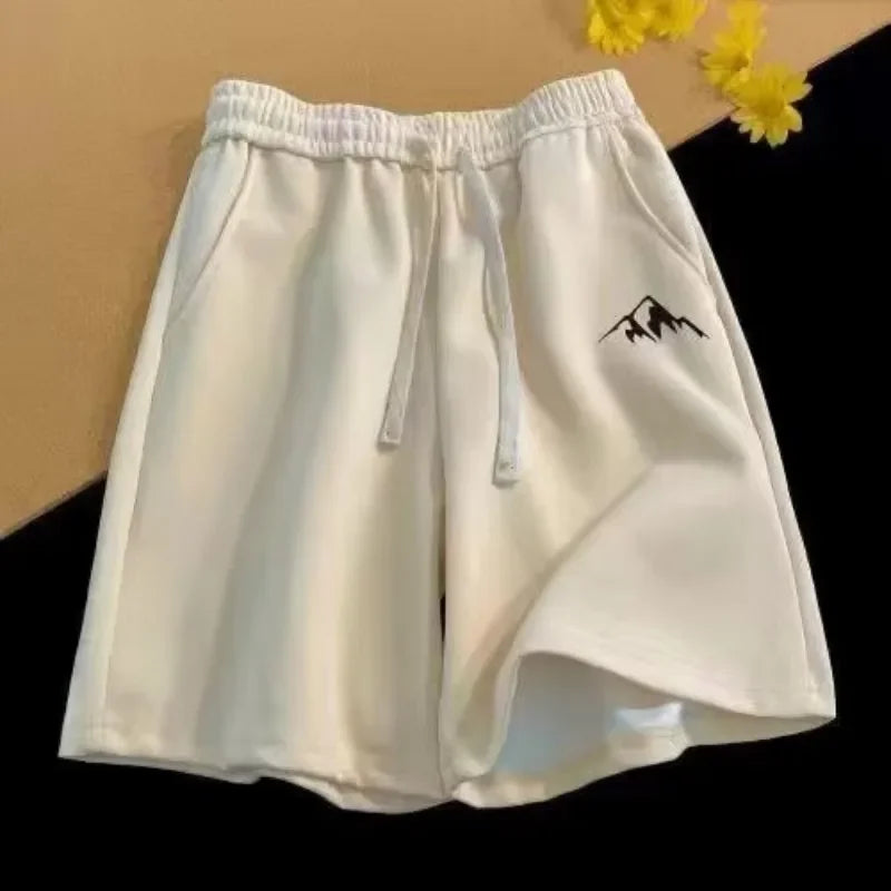 Zenith Mountain Oversized Shorts – Minimalist Chinese Style Casual Pants
