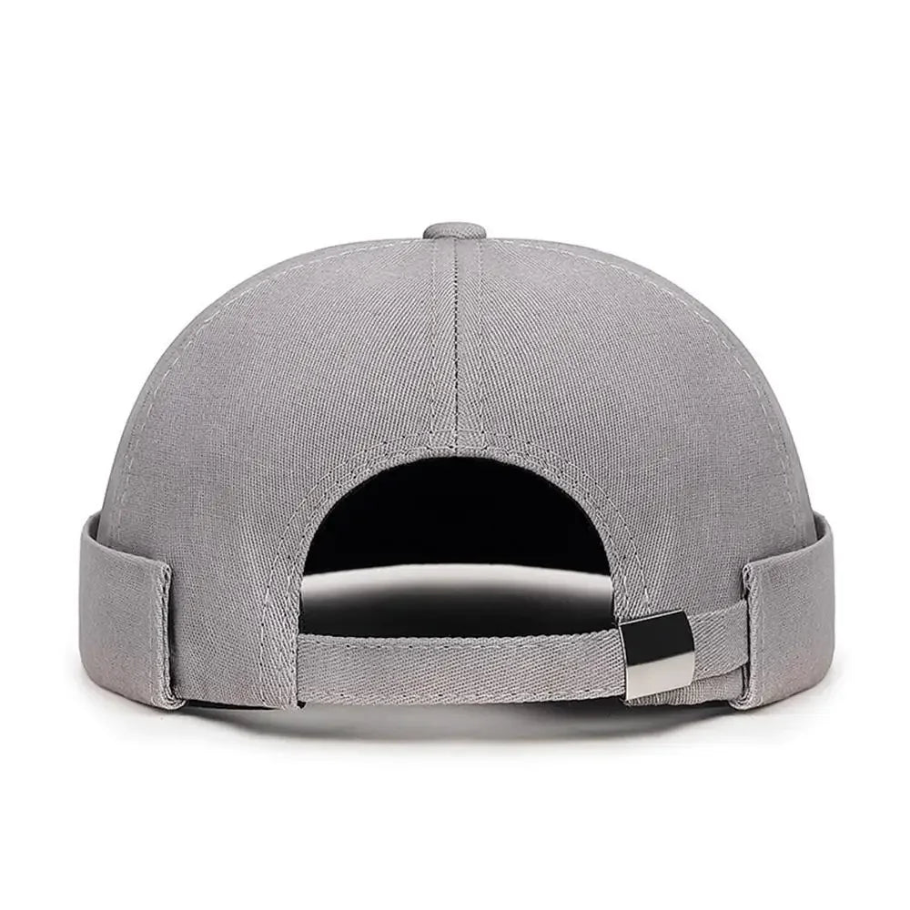 The "Malibu" Brimless Docker Cap – Embroidered Streetwear Landlord Hat