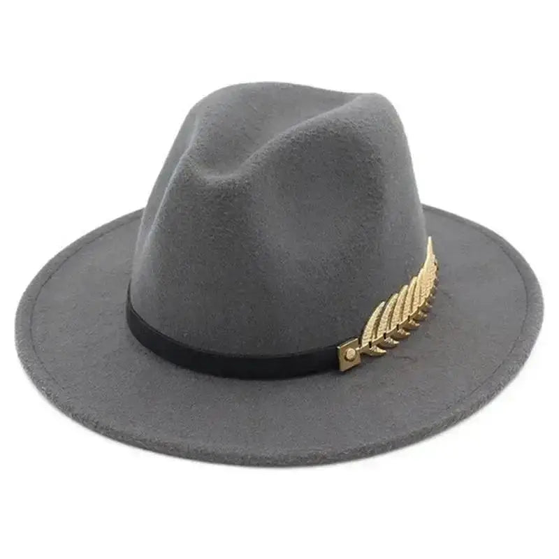 The "London" Vintage Top Hat – Wide-Brim Elegant British Jazz Fedora